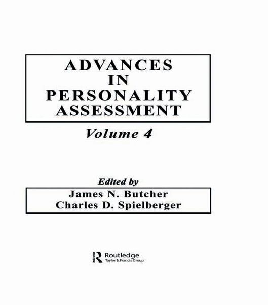 Produktbild: Advances in Personality Assessment