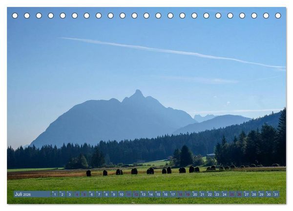 Produktbild: Mein Tirol und Alpenvorland (Tischkalender 2026 DIN A5 quer), CALVENDO Monatskalender