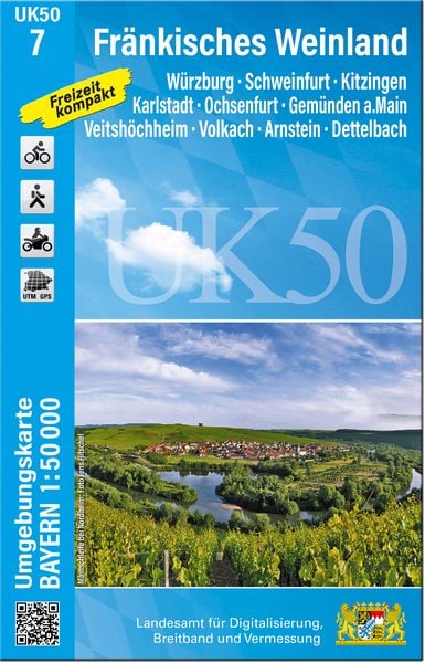 Produktbild: UK50-7 Fr&auml;nkisches Weinland