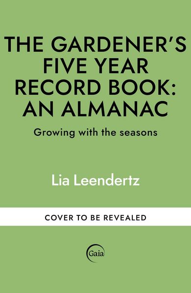 Produktbild: The Gardener's Five Year Record Book