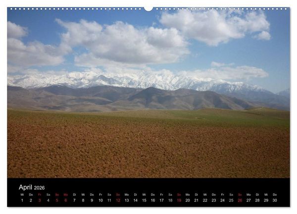 Produktbild: Afghanistan (Wandkalender 2026 DIN A2 quer), CALVENDO Monatskalender