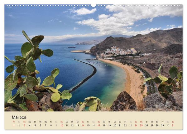 Produktbild: Teneriffa 2026 (Wandkalender 2026 DIN A2 quer), CALVENDO Monatskalender