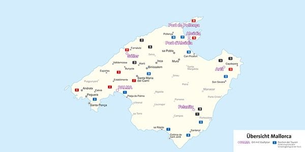 Produktbild: KOMPASS Fahrradführer Mallorca