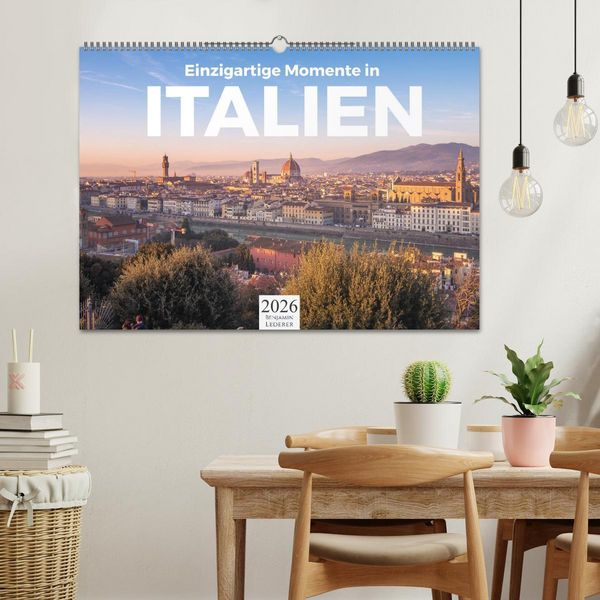 Produktbild: Einzigartige Momente in Italien. (Wandkalender 2026 DIN A2 quer), CALVENDO Monatskalender