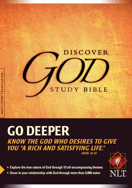 Produktbild: The Discover God Study Bible NLT
