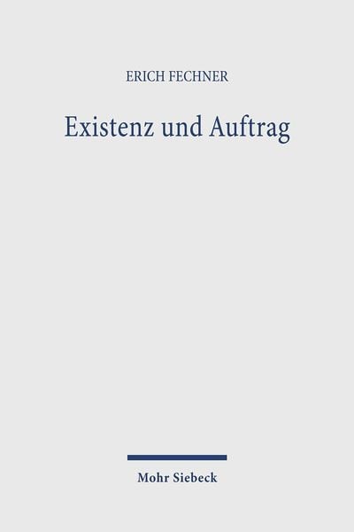 Produktbild: Existenz und Auftrag