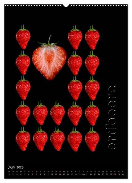 Produktbild: foodART - Fr&uuml;chte und Gem&uuml;se (hochwertiger Premium Wandkalender 2026 DIN A2 hoch), Kunstdruck in Hochglanz