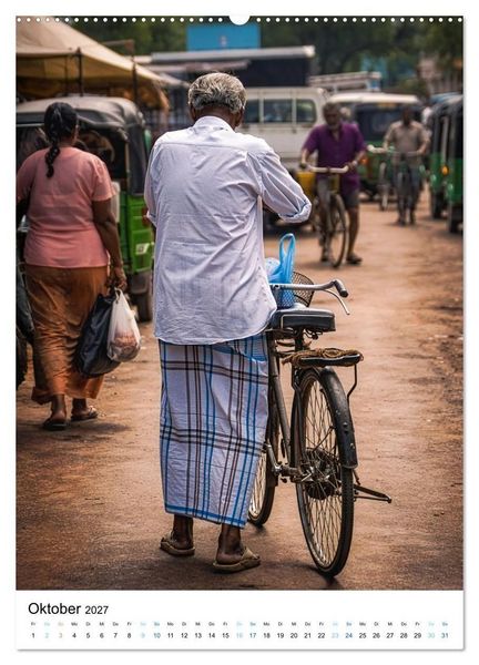 Produktbild: Erlebe Sri Lanka &ndash; Die Menschen hinter der Magie (Wandkalender 2027 DIN A2 hoch), CALVENDO Monatskalender