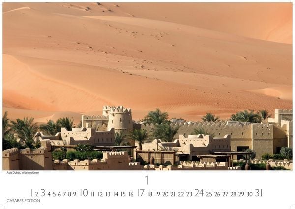 Produktbild: Dubai/Abu Dhabi Kalender 2027 &ndash; Wandkalender | Fotokalender Orient 24x35 cm - . mit atemberaubenden Bildern &ndash; Perfekt f&uuml;r Dubai Fans & Reiseliebhaber