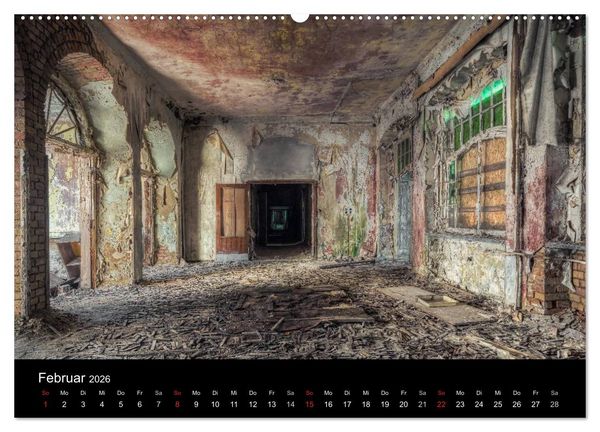 Produktbild: Verlassene Orte im Harz (Wandkalender 2026 DIN A2 quer), CALVENDO Monatskalender