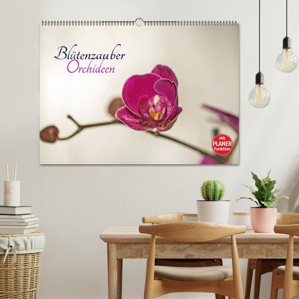 Produktbild: Bl&uuml;tenzauber Orchideen (Wandkalender 2026 DIN A2 quer), CALVENDO Monatskalender