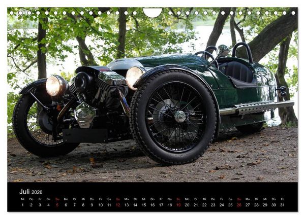 Produktbild: Morgan... der letzte seiner Art (Wandkalender 2026 DIN A4 quer), CALVENDO Monatskalender