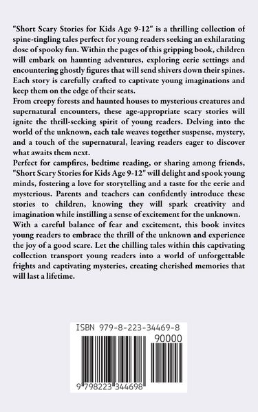 Produktbild: Short Scary Story for Kids Age 9-12