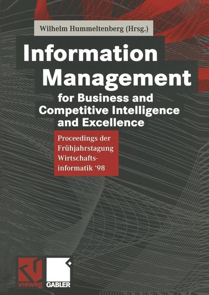 Produktbild: Information Management for Business and Competitive Intelligence and Excellence