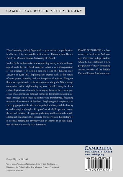 Produktbild: The Archaeology of Early Egypt