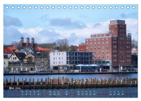 Produktbild: Maritimes Kappeln - Rund um den Hafen (Tischkalender 2026 DIN A5 quer), CALVENDO Monatskalender