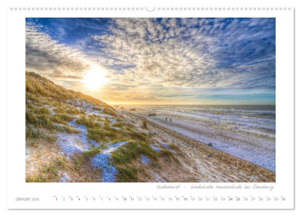 Produktbild: Sehnsucht D&auml;nemark - Danmark (Wandkalender 2026 DIN A2 quer), CALVENDO Monatskalender