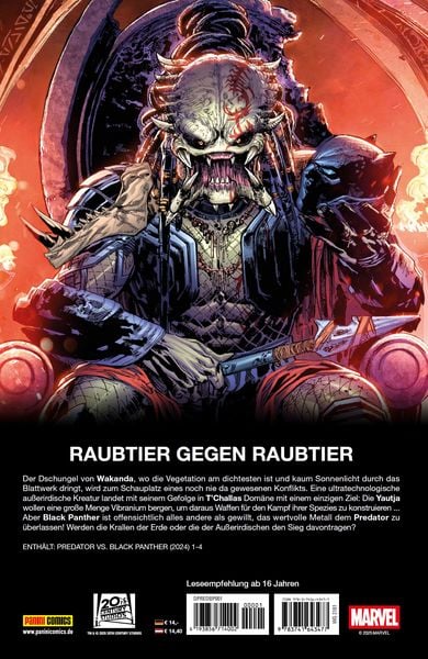 Produktbild: Predator vs. Black Panther: Jagd im Dschungel