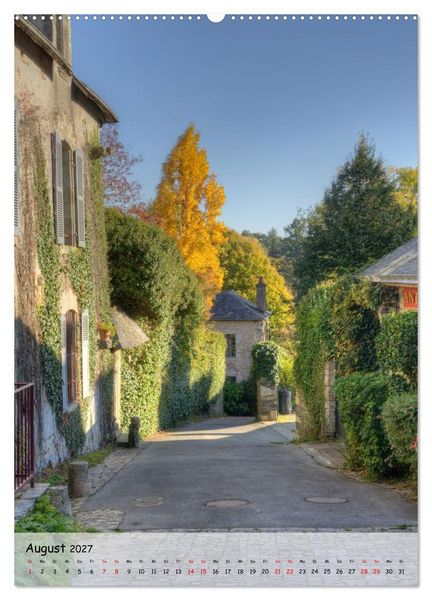 Produktbild: Rochefort-en-Terre. Traumdorf in der Bretagne (hochwertiger Premium Wandkalender 2027 DIN A2 hoch), Kunstdruck in Hochglanz