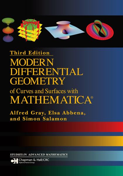 Produktbild: Modern Differential Geometry of Curves and Surfaces with Mathematica