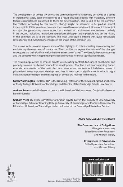 Produktbild: Revolution and Evolution in Private Law