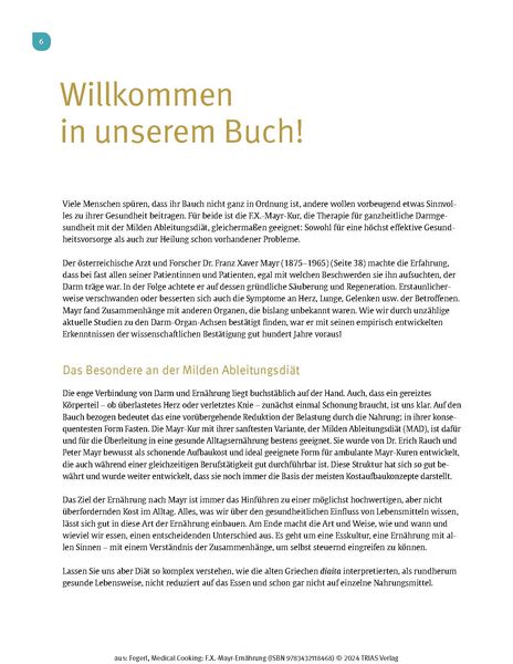 Produktbild: Medical Cooking: F.X. Mayr-Ern&auml;hrung