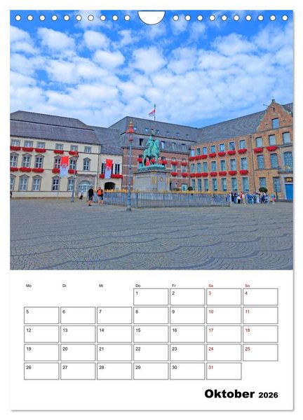 Produktbild: K&ouml;ln und D&uuml;sseldorf - Stadtmomente am Rhein (Wandkalender 2026 DIN A4 hoch), CALVENDO Monatskalender