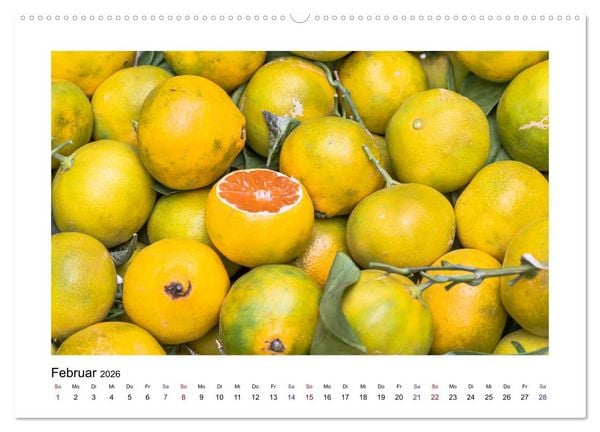 Produktbild: Wochenmarkt - Genussvoll Einkaufen (Wandkalender 2026 DIN A2 quer), CALVENDO Monatskalender