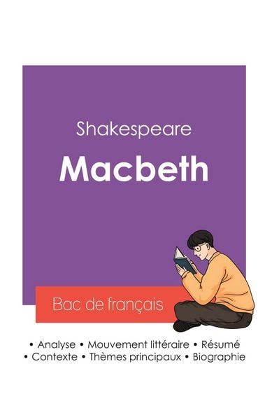 Produktbild: R&eacute;ussir son Bac de fran&ccedil;ais 2027 : Analyse de la pi&egrave;ce Macbeth de Shakespeare