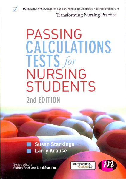 Produktbild: Starkings, S: Passing Calculations Tests for Nursing Student
