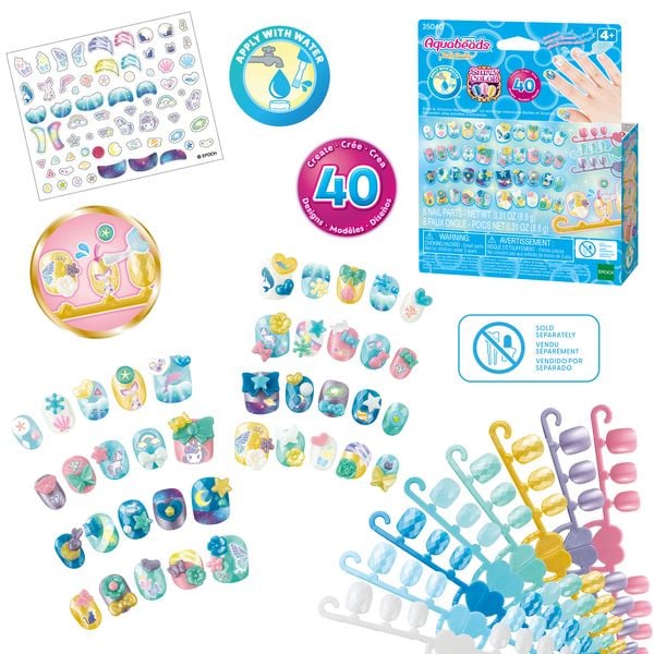 Produktbild: Aquabeads 35060 - Fingern&auml;gel Nachf&uuml;llset B