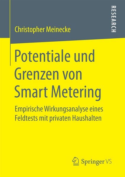 Produktbild: Potentiale und Grenzen von Smart Metering