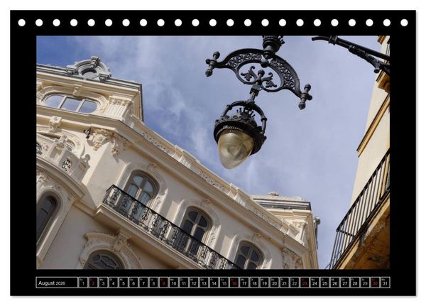 Produktbild: M&aacute;laga - 50mm (Tischkalender 2026 DIN A5 quer), CALVENDO Monatskalender