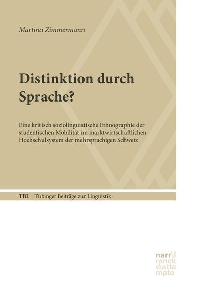 Produktbild: Distinktion durch Sprache?
