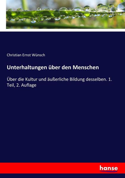 Produktbild: Unterhaltungen &uuml;ber den Menschen