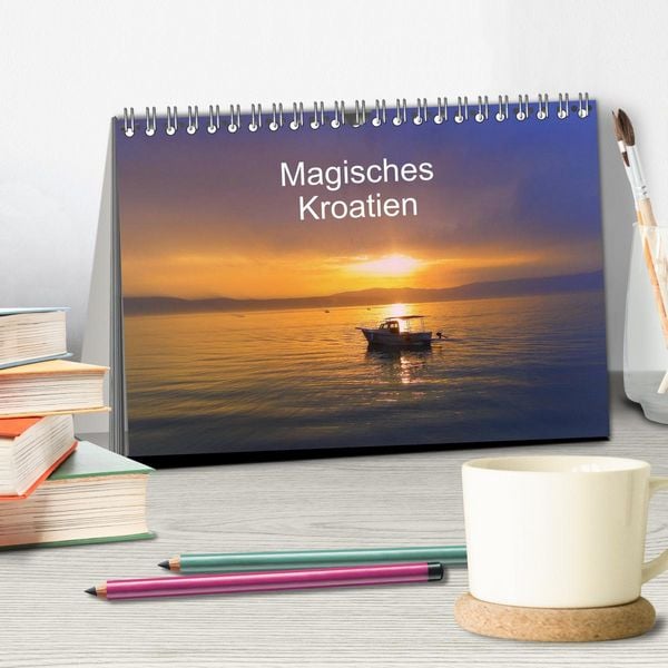 Produktbild: Magisches Kroatien (Tischkalender 2026 DIN A5 quer), CALVENDO Monatskalender