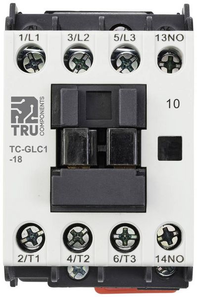 Produktbild: TRU COMPONENTS TC-GLC1-18 230V Sch&uuml;tz 3 Schlie&szlig;er 7.5kW 230 V/AC 18A 1St.