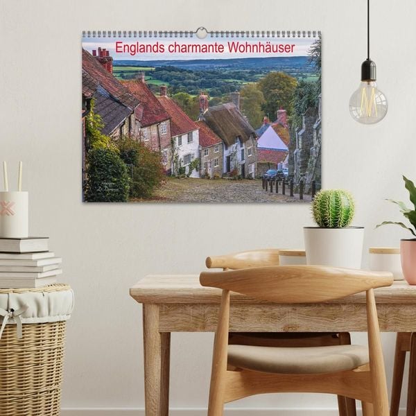Produktbild: Englands charmante Wohnh&auml;user (Wandkalender 2027 DIN A3 quer), CALVENDO Monatskalender