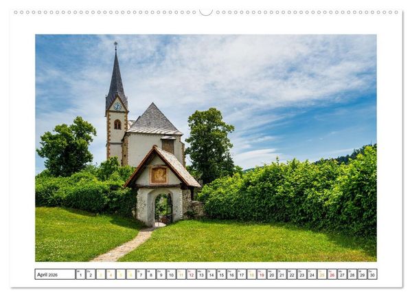 Produktbild: Rund um den W&ouml;rthersee in &Ouml;sterreich (hochwertiger Premium Wandkalender 2026 DIN A2 quer), Kunstdruck in Hochglanz