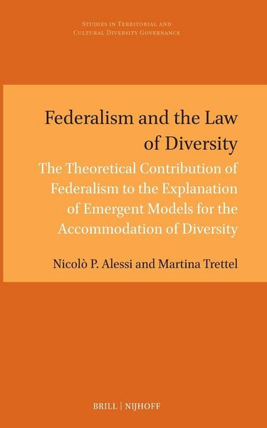 Produktbild: Federalism and the Law of Diversity