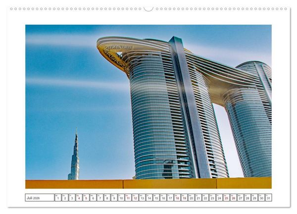 Produktbild: Dubai - Faszinierende Metropole (hochwertiger Premium Wandkalender 2026 DIN A2 quer), Kunstdruck in Hochglanz