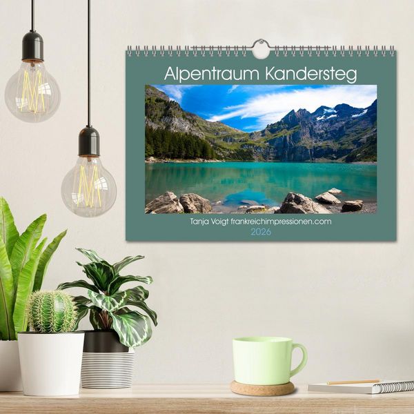 Produktbild: Alpentraum Kandersteg (Wandkalender 2026 DIN A4 quer), CALVENDO Monatskalender