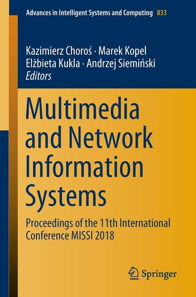 Produktbild: Multimedia and Network Information Systems