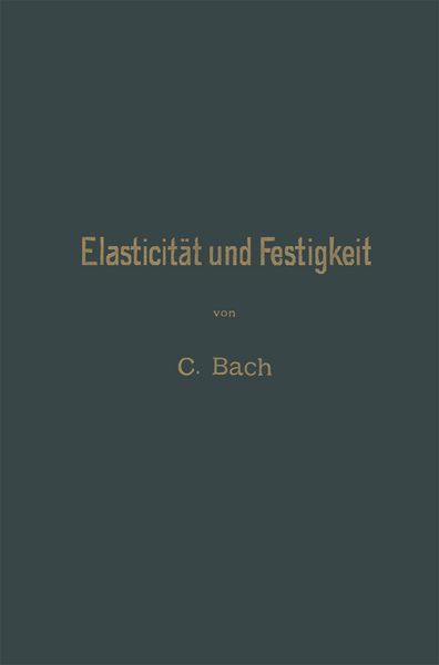 Produktbild: Elasticit&auml;t und Festigkeit