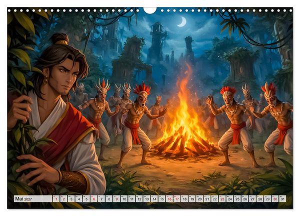 Produktbild: Sinbad &ndash; Reisen ins Unbekannte (Wandkalender 2027 DIN A3 quer), CALVENDO Monatskalender