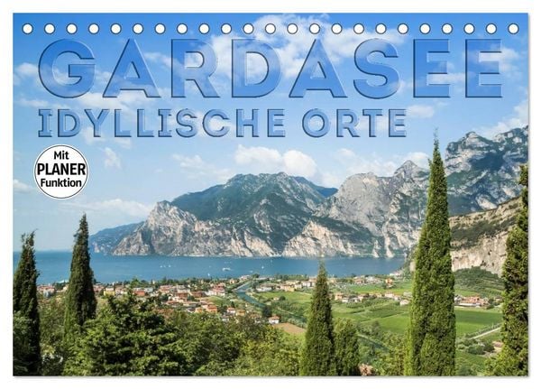 Produktbild: GARDASEE Idyllische Orte (Tischkalender 2026 DIN A5 quer), CALVENDO Monatskalender
