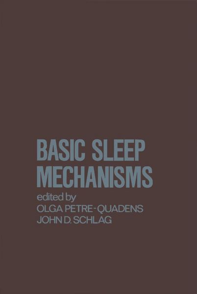 Produktbild: Basic sleep Mechanisms
