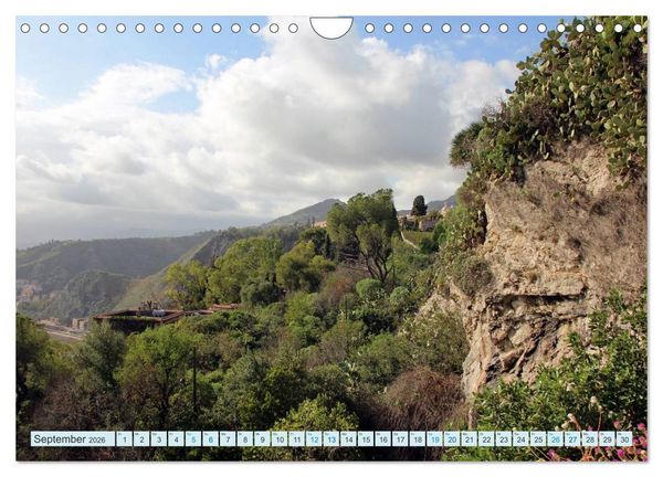 Produktbild: Taormina Siziliens Perle (Wandkalender 2026 DIN A4 quer), CALVENDO Monatskalender