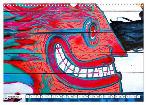 Produktbild: Gesichter Kubas - Havanna Graffiti (Wandkalender 2026 DIN A3 quer), CALVENDO Monatskalender