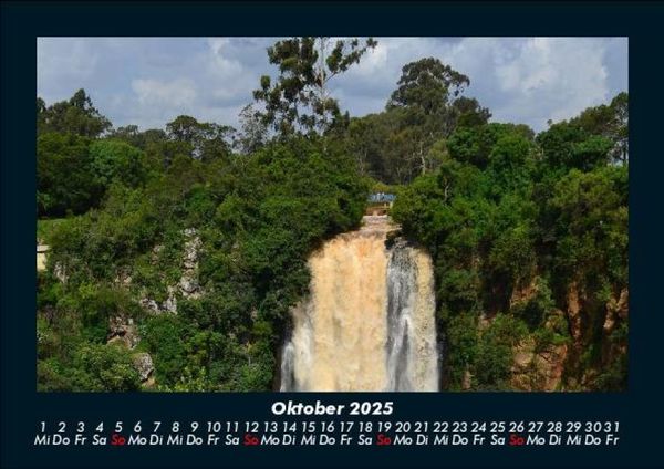 Produktbild: Wasserf&auml;lle 2025 Fotokalender DIN A5